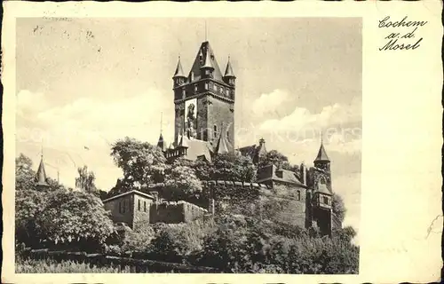 Cochem Mosel Burg Kat. Cochem