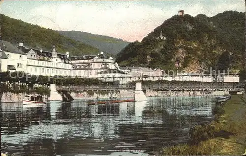 Bad Ems Lahn Lahnbruecke Panorama Kat. Bad Ems