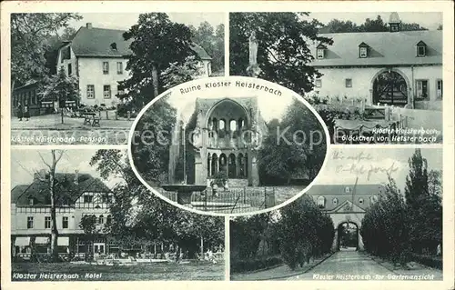 Heisterbach Kloster Heisterbach Pension Gloeckchen Hotel Gartenansicht Kat. Koenigswinter