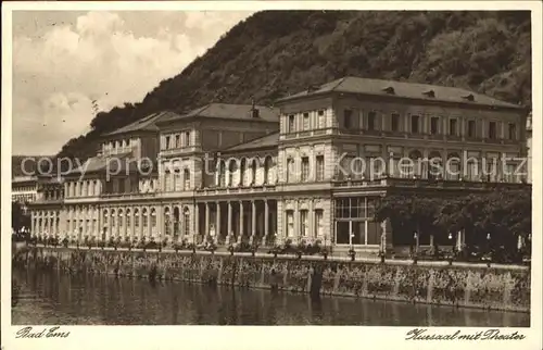 Bad Ems Lahn Kursaal mit Theater Kat. Bad Ems