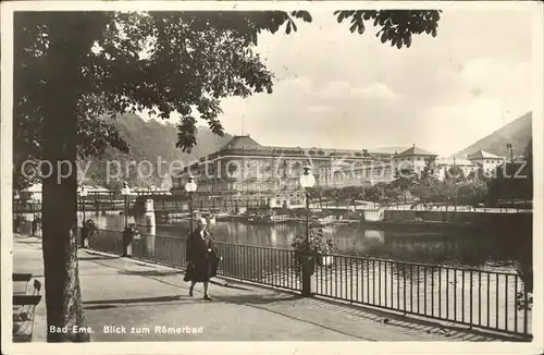 Bad Ems Lahn Blick zum Roemerbad Kat. Bad Ems