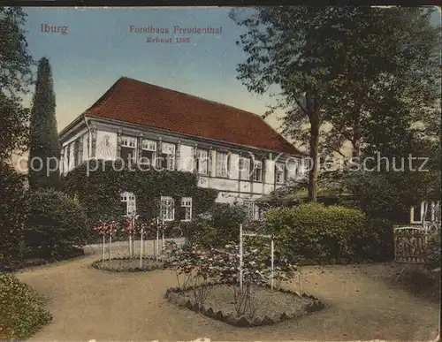 Iburg Teutoburger Wald Forsthaus Freudenthal Kat. Hoerstel