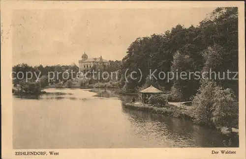 Zehlendorf Berlin Am Waldsee / Berlin /Berlin Stadtkreis