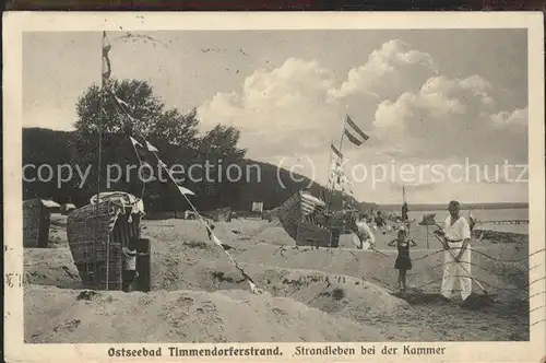 Timmendorfer Strand Strandleben bei der Kammer / Timmendorfer Strand /Ostholstein LKR