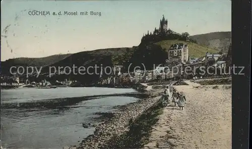 Cochem Mosel Burg Kat. Cochem