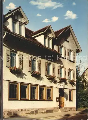 Freudenstadt Schwarzwald Gasthof Pension Zum See