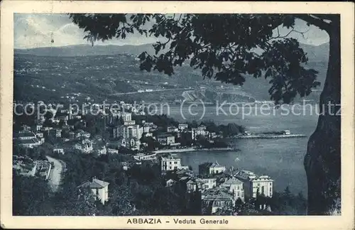 Abbazia Istrien Panorama / Seebad Kvarner Bucht /Primorje Gorski kotar