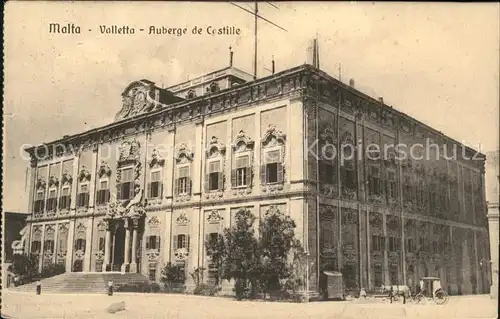 Valetta Auberge de Castille Kat. Malta