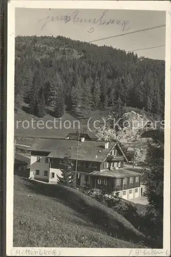 Salzburg Oesterreich Mittenberg Haus Kat. Salzburg