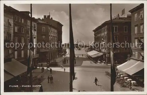 Fiume Piazza Dante Kat. Kroatien