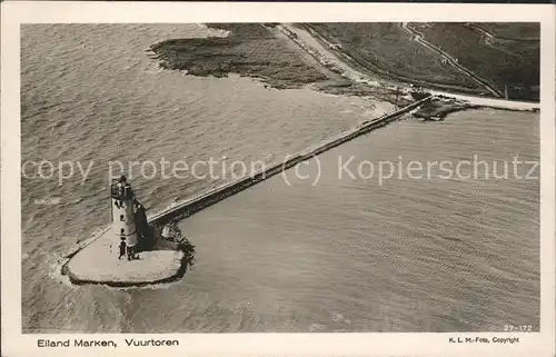 Marken Niederlande Vuutoren Leuchtturm Kat. Niederlande