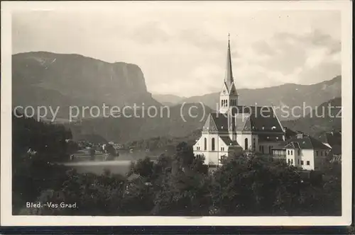 Bled Kirche See Berge