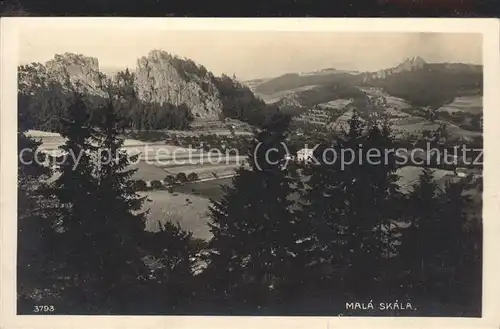 Mala Skala Panorama Kat. Jablonec nad Nisou