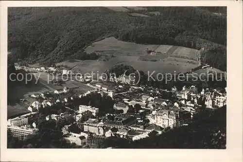 Trencianske Teplice Panorama Kat. Slowakische Republik