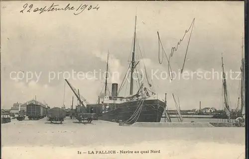 La Pallice Rochelle Navire au quai Nord Kat. La Rochelle