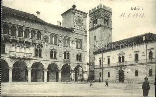 Belluno Victoria Platz Kat. Italien