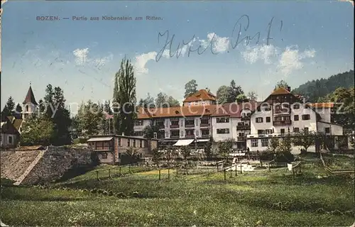 Bozen Suedtirol Klobenstein am Ritten Kat. Bozen Suedtirol