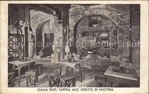 Rom Roma Dalla Rupe Tarpea Alle Grotte di Enotria /  /Rom