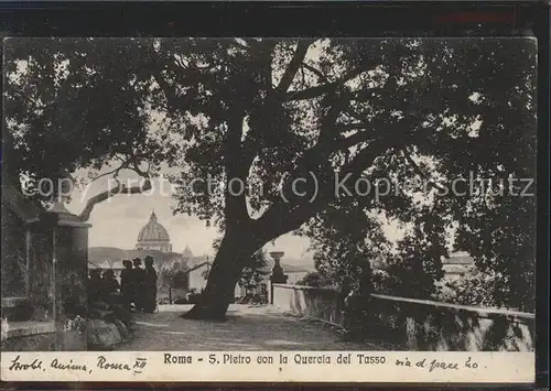 Rom Roma S.Pietro con la Quercia del Tasso /  /Rom