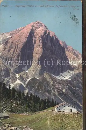 Haller Tirol Angeralpe Kleiner Lafatscher Kat. Haller am Haldensee Tannheimer Tal