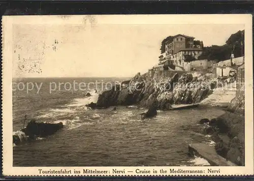 Nervi Panorama am Meer / Genova /Ligurien