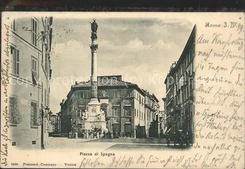 Rom Roma Piazza di Spagna /  /Rom