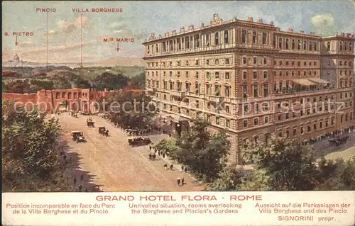 Rom Roma Grand Hotel Flora /  /Rom