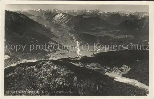 Oberinntal Fliegeraufnahme Kat. Oesterreich