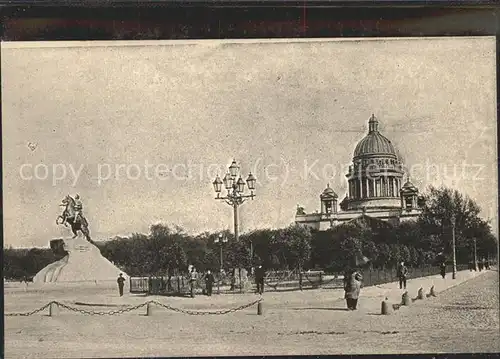 Leningrad St Petersburg La Cathedral St. Isaak Kat. Russische Foederation