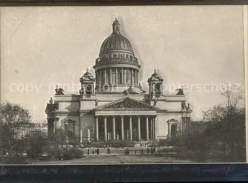 Leningrad St Petersburg Cathedral St. Isaak Kat. Russische Foederation