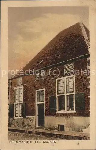 Naarden Het Spaansche Huis Kat. Niederlande