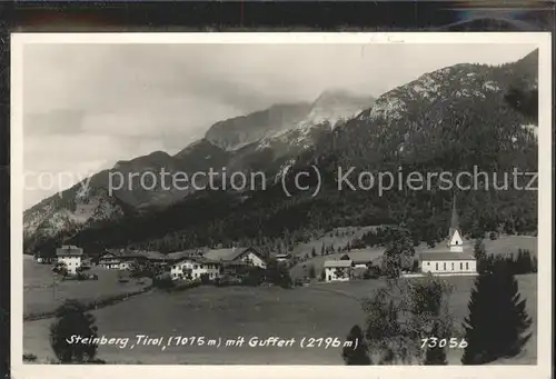 Steinberg Burgenland Tirol Guffert Kat. Oesterreich