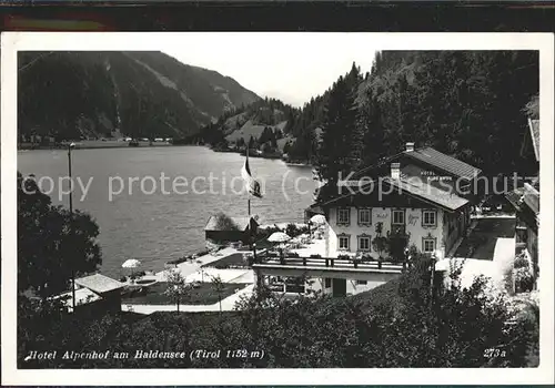 Haldensee Hotel Alpenhof Kat. Oesterreich