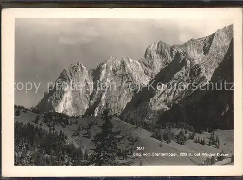 Tirol Region Brentenkogel Wilden Kaiser / Innsbruck /Innsbruck