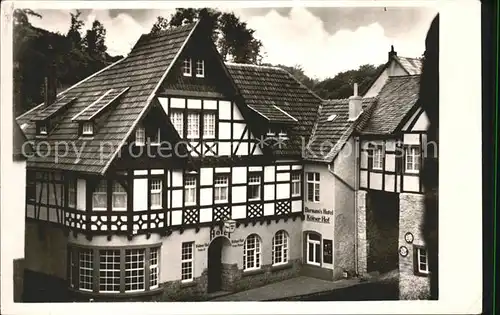 Blankenheim Eifel Biermanns Hotel Koelner Hof Kat. Blankenheim