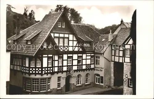 Blankenheim Eifel Biermanns Hotel Koelner Hof Kat. Blankenheim