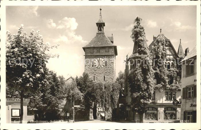 Konstanz Bodensee Turm Kat. Konstanz Nr