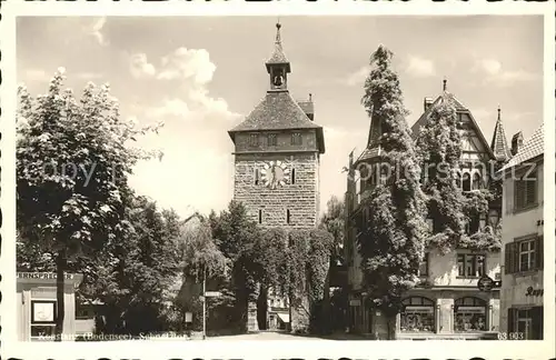 Konstanz Bodensee Schnetztor Turm Kat. Konstanz