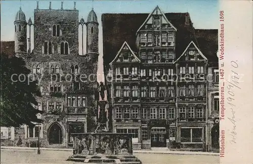 Hildesheim Tempelherren und Wedekindhaus 1598 / Hildesheim /Hildesheim LKR