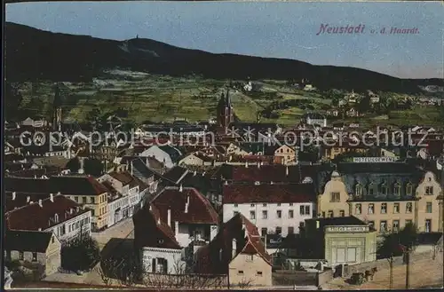 Neustadt Haardt Panorama Kat. Neustadt an der Weinstr.