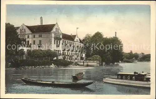 Konstanz Bodensee Konziliumsgebaeude Schiffe Kat. Konstanz