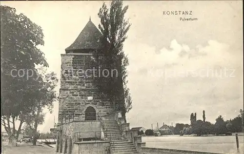 Konstanz Bodensee Pulverturm Kat. Konstanz