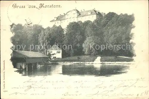 Konstanz Bodensee Seepartie Kat. Konstanz