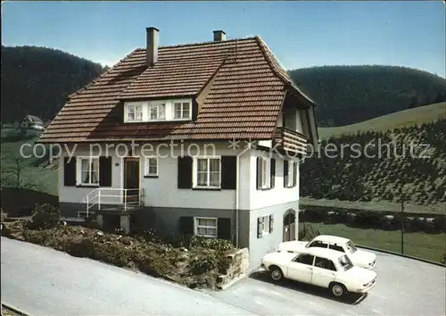 Schwarzenberg Murgtal Das kleine Haus Kat. Baiersbronn