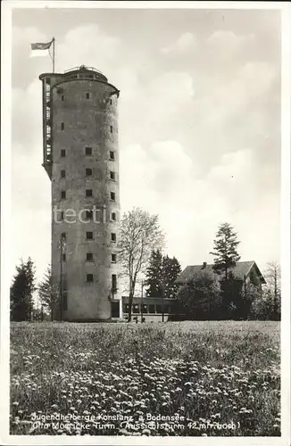 Konstanz Bodensee Otto Moericke Turm Kat. Konstanz