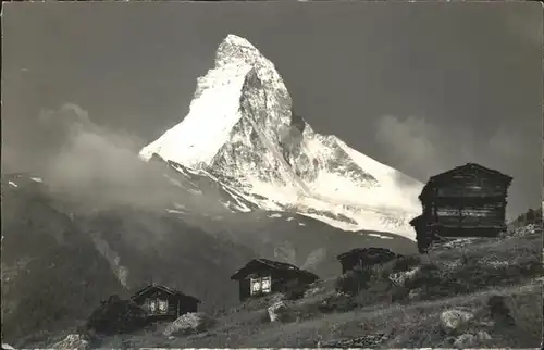 hw00002 Zermatt VS Winkelmatten Matterhorn Kategorie. Zermatt Alte Ansichtskarten