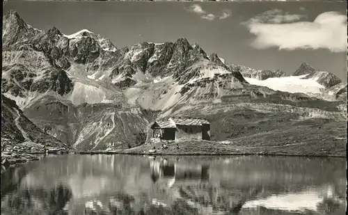 hw00148 Zermatt VS Schwarzsee Obergabelhorn Kategorie. Zermatt Alte Ansichtskarten