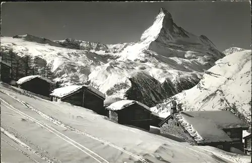 hw00670 Zermatt VS Tufternalp Matterhorn Kategorie. Zermatt Alte Ansichtskarten