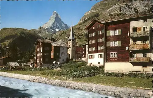 hw02032 Zermatt VS Matterhorn Kategorie. Zermatt Alte Ansichtskarten