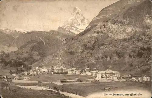 hw02289 Zermatt VS  Kategorie. Zermatt Alte Ansichtskarten